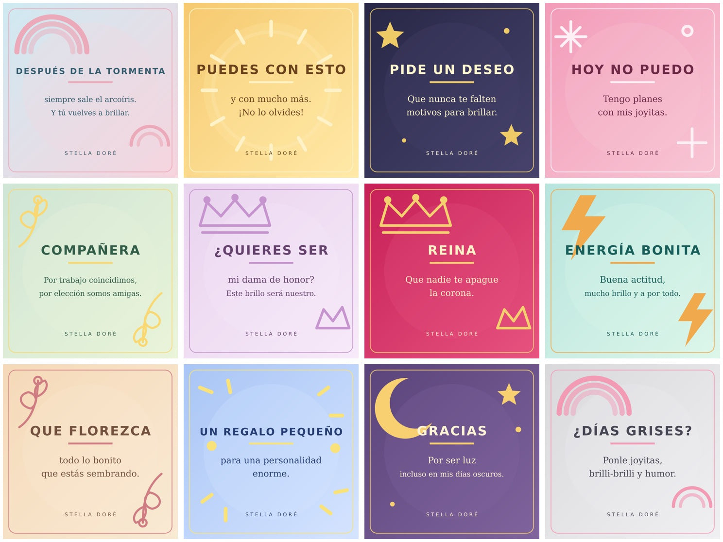 Pulsera Estrella Colores